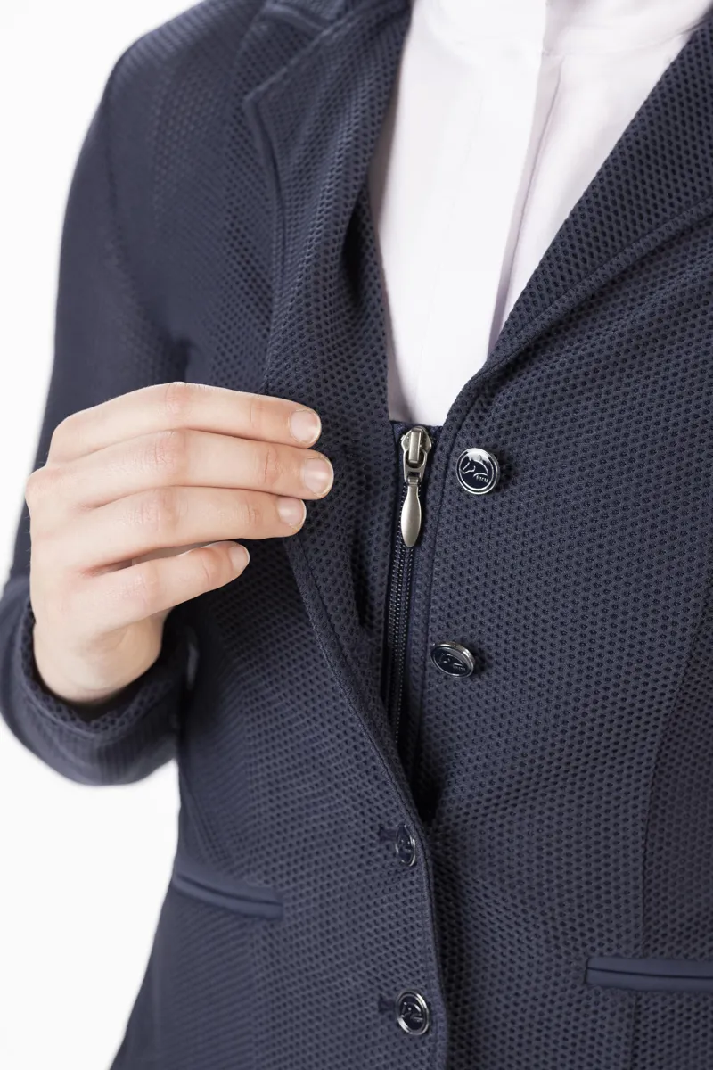 HKM Linda Mesh Competition Jacket Ladies in Navy-3